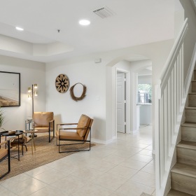 Private den with ample light Private den with ample lighting in units at The Isles